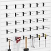 8” Slatwall Hooks, Black Slat Wall Display Hook, 25 PCS