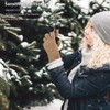 Vgogfly Winter Knit Gloves Warm Full Fingers Men Women with