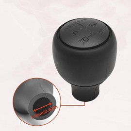 nuoozy 5 Speed Manual Transmission Gear Shift Knob Compatible with Ford Ranger F-150 F-250 F-350 Super Duty Bronco Explorer Mustang Aerostar E-150 E-250 E-350, Replace 5L5Z-7213-AA, Black