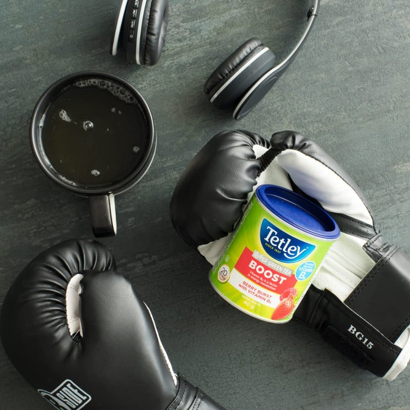Tetley Super Green Tea Boost: Berry Burst with Vitamin B6-20