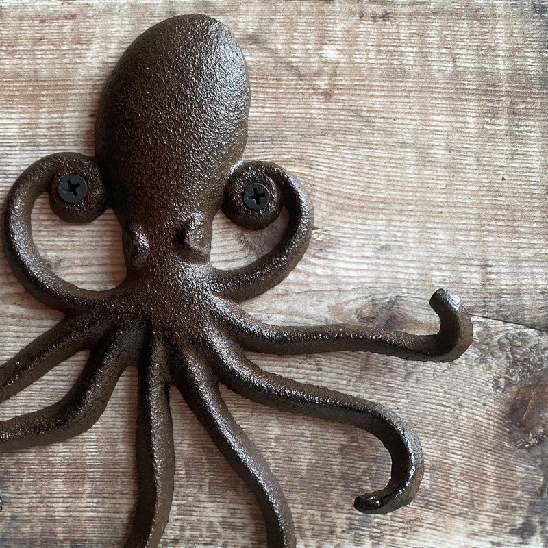 Selections Octopus Decorative Wall Hook Lead and Key Rack in