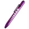 EMI Purple Aluminum LED Pupil Gauge Click Penlight – Medical