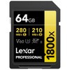 Lexar Gold Series Professional Tarjeta de memoria UHS-II U3 SDXC