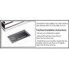 Decor Grates PL310-WH 3-Inch by 10-Inch Plastic Floor Register, White