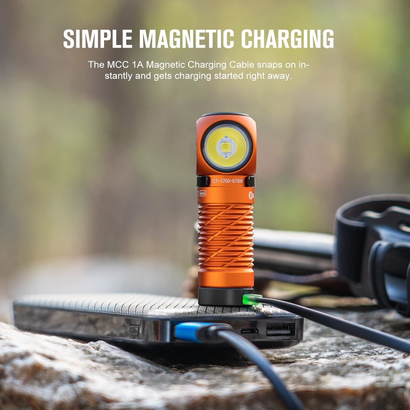 OLIGHT Perun 2 Mini Headlamp 1100 Lumens LED Head Flashlight,