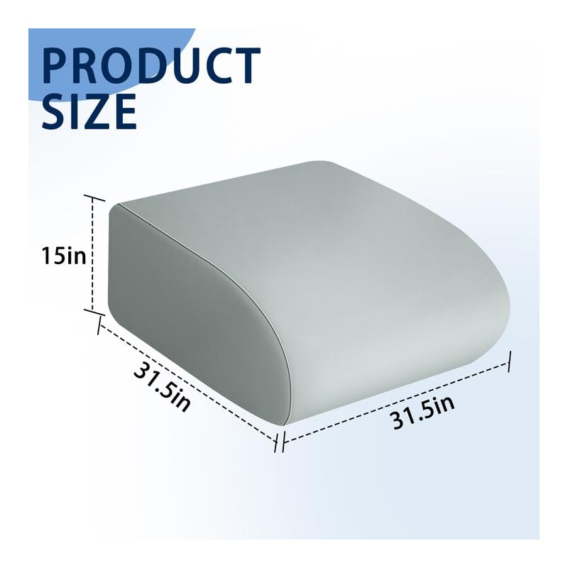 RunNico 2PCS RV Air Conditioner Cover, Gray RV Air Conditioner