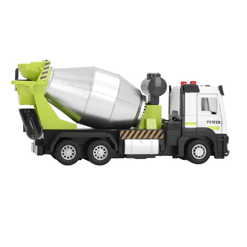Cement Mixer Toy Truck 1:32 Alloy Pull Back Design Construction