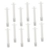 ORFOFE Female Push Tubes 24pcs Gynecological Applicator Leakproof Lids Material