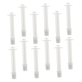 ORFOFE Female Push Tubes 24pcs Gynecological Applicator Leakproof Lids Material