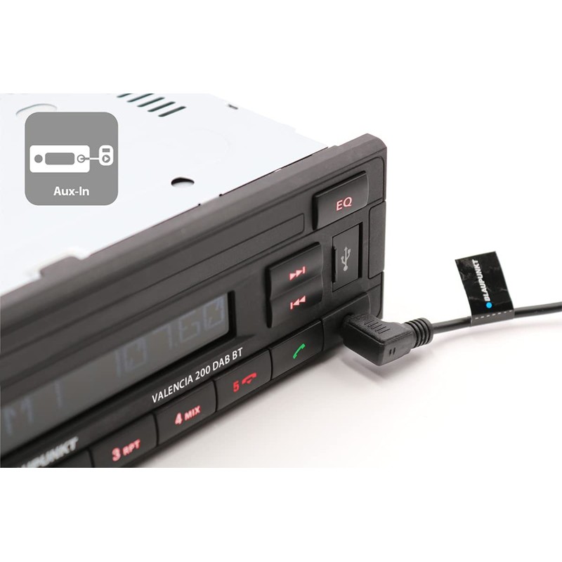 Blaupunkt Valencia 200 DAB BT | DAB+, Bluetooth, RDS Tuner,