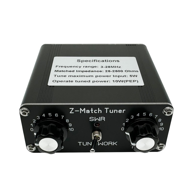 QRP Z-Match Manual Antenna Tuner 3-28 MHz for HAM Radio