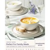 Getstar Dinnerware Sets, Plates and Bowls Sets (10.5” Dish +