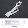 40 Pieces Christmas All-in-One Light Clips Gutter Clip Shingle Clip
