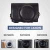 kinokoo Camera Case for Canon PowerShot SX720 HS/SX730/SX740 HS -