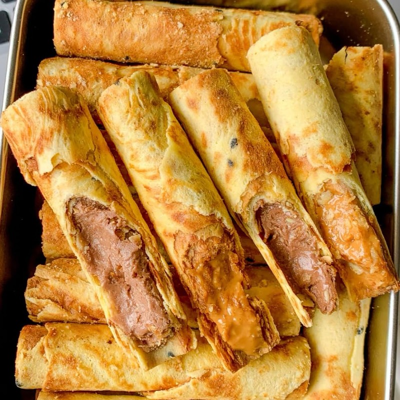 Peanut Butter Filled Egg Roll Cookies, Sea Salt Flavor, 4.23oz
