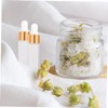 TOVINANNA 50pcs Essential Oil Roller Bottle for Travel Mini Liquid