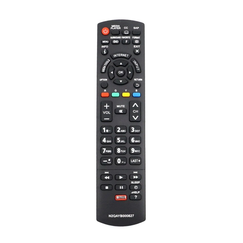 For Panasonic NEW N2QAYB000827 Replace Remote for Panasonic TV TC-50PS64