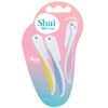 Dorco Shy Safe Eyebrow Razor 3-pack, mixed colors, 3 pieces / 도루코 샤이세이프 눈썹면도기 3개입, 혼합색상, 3개