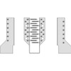 SIMPSON BSNN80/180 Joist Hanger BSNN 80 x 180 Hot-Dip Galvanised