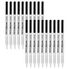 MERCURY Micro Fineliner Pens, BLACK, Ultra Fine Point (0.3mm), Pack