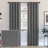 Sun Zero Crestwood Woven Plaid Thermal Total Blackout Back Tab