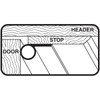 M-D Building Products 78394 17 ft. White Vinyl Gasket Weatherseal