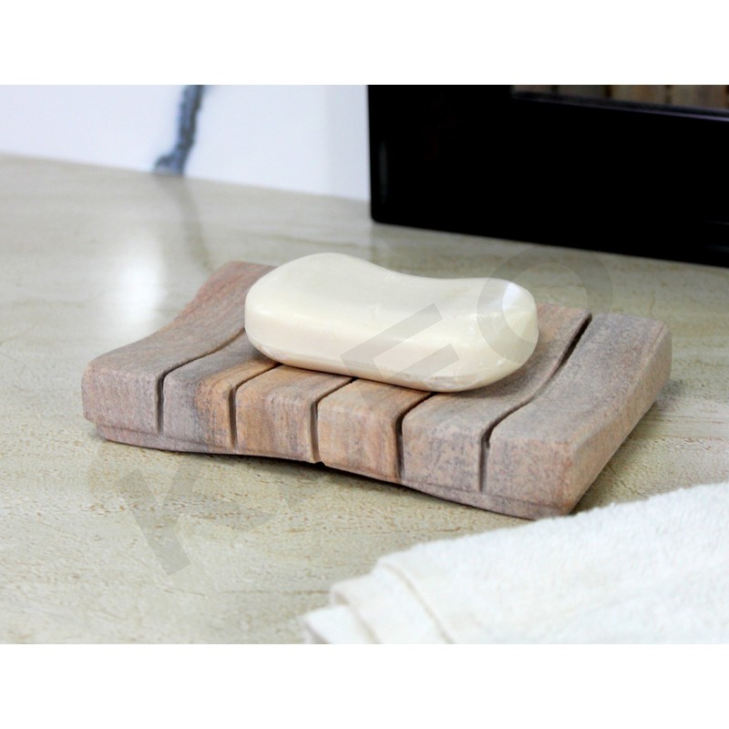 Stonkraft Natural Water Absorbent & Rigged Soap Dish Soap Holder