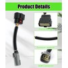 2PCS Halogen to LED Taillight Conversion Harness Kit Fits for