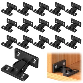 16 Pairs Keku Push in Panel Clips,Push in Plinth Fasteners Fittings Press Fit Panel Clips,ABS Quick Push Fittings Hidden Furniture,Quick Fitting Furniture Panel Board Connector for Kitchen Cabinets