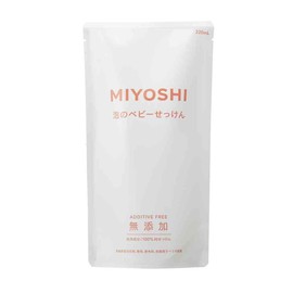 Miyoshi Soap, Additive-Free, Foaming Baby Soap Refill, 7.4 fl oz (220 ml), Set of 3