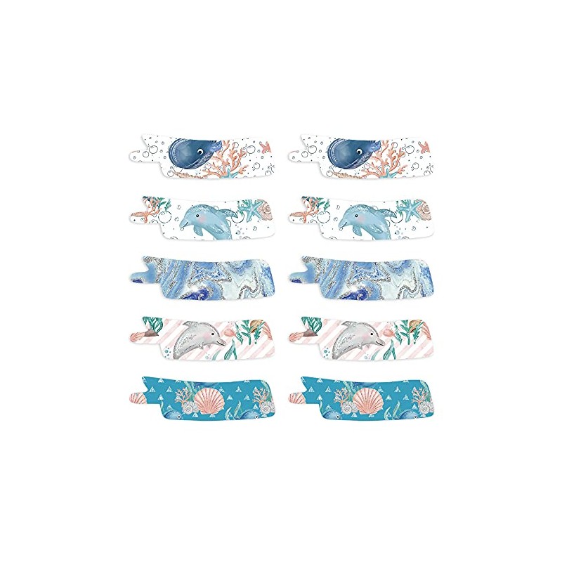 Nasogastric or Oxygen Tube precut Adhesive Tape Ocean Mix x