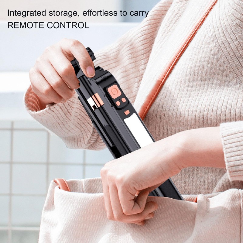 Auto Face Tracking Quadripod for Smartphone Camera, 5.9FT Extendable Phone