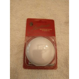 Gainsborough New Old Stock Gainsborough White Wardrobe Knob & Rosette. Read Description