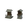 Sankei 1/150 Diorama Option Kit, Shrine A, Dust, Paper Craft