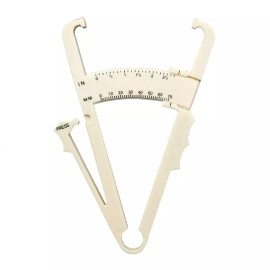 스킨 폴드 캘리퍼 체지방 측정기 피트니스 측정 테스터 뱃살 분석기 [핑크 더블 스케일] Skin Fold Caliper Body Fat Measurement Fitness Tester Belly Fat Analyzer [Pink Double Scale]