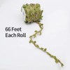 tenn well Leaf Ribbon, 66 Feet Green Ribbon Jute Twine