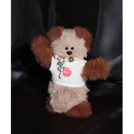 Sunae Don't Move! Abeyo Mania Bear Keyring
