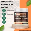 Organic Perfect 10 Mushroom Coffee (70 grams, 10 Organic Mushroom