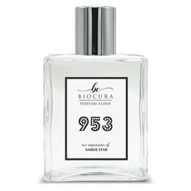 BIOCURA BC Perfume 953 Inspired by Amber Star For Women & Men Fragrance Dupes Eau de Parfum Bottle 3.4 Fl Oz/100ml