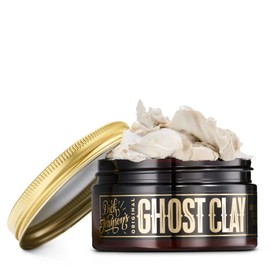 Dick Johnson Ghost Clay Super Matt Hair Wax on Clay Base for Flexible Hold, Matte Look & Pleasant Fragrance 100 ml Size, Quick and Easy to Use