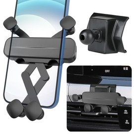 LUNQIN Car Phone Holder Mount for 2022 2023 2024 Golf GTI R Auto Accessories Interior Decoration Mobile Cell Smartphone Bracket