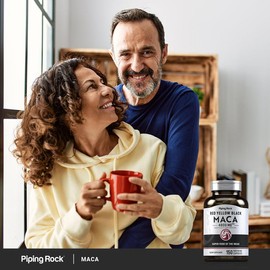 Piping Rock Maca Capsules 4800mg Per Serving | Supports Energy, Stamina & Vitality | 150 Quick Release Capsules | Herbal Supplement for Men & Women