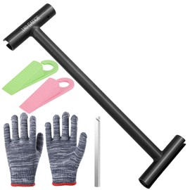 Aottykro Door Hinge Adjustment Tool,Hinge Gap Adjusting Wrench Kit, Compatible with Heavy Weight 134 and 180 Gauge, Pro Door Hinge Gap Adjusting Wrench for Standard Door Commercial Doors Hinge Repair