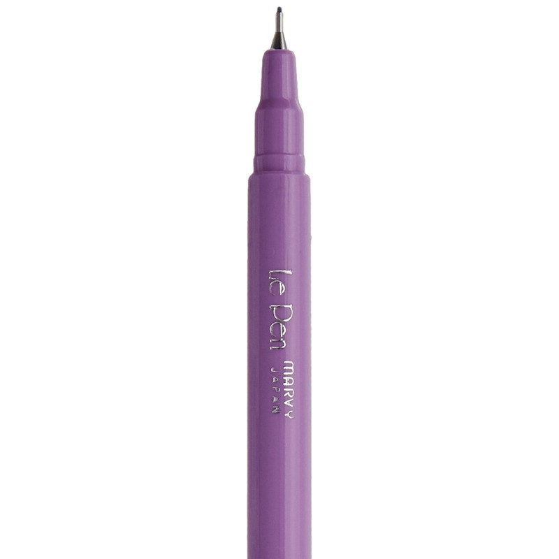 Uchida of America 4300-C-8 Carded Le Pen, .03mm Point, Lavender,