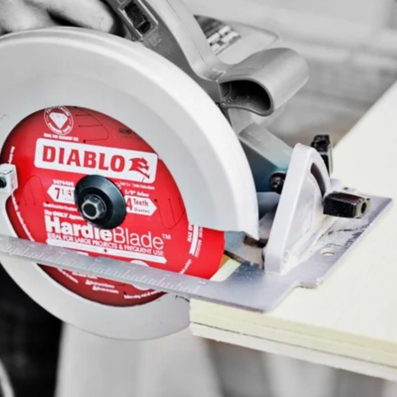 Diablo PCD Fiber Cement HardieBlade with Non-Stick Perma-Shield Coating -