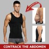 Arjen Kroos Mens Tank Top Shapewear Adelgazamiento Body Shaper Chaleco
