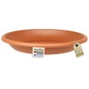MePla Flower Pot Saucer for Cilindro Planter, Round Plastic Saucer,