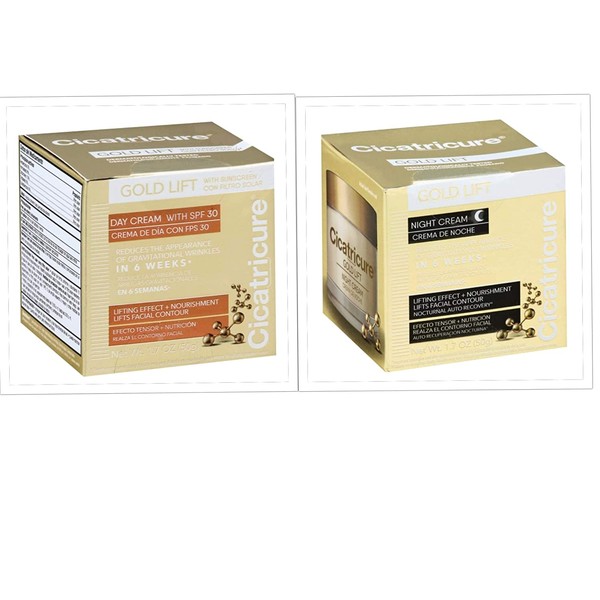 Cicatricure Gold Lift Crema De Dia Y Noche - Kit Completo 50g ea
