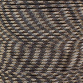 PARACORD PLANET 250' Spool Nylon 550Lb Type Iii 7 Strand Paracord Brown Camo