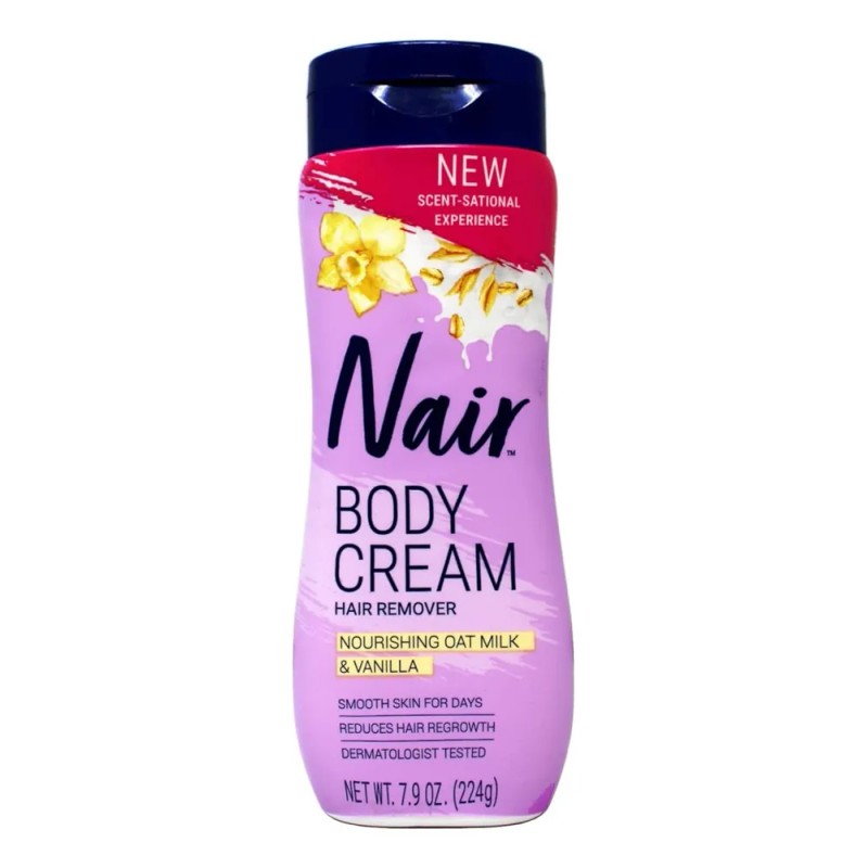 Nair Crema Corporal Para Eliminar El Cabello, Leche Nutritiv